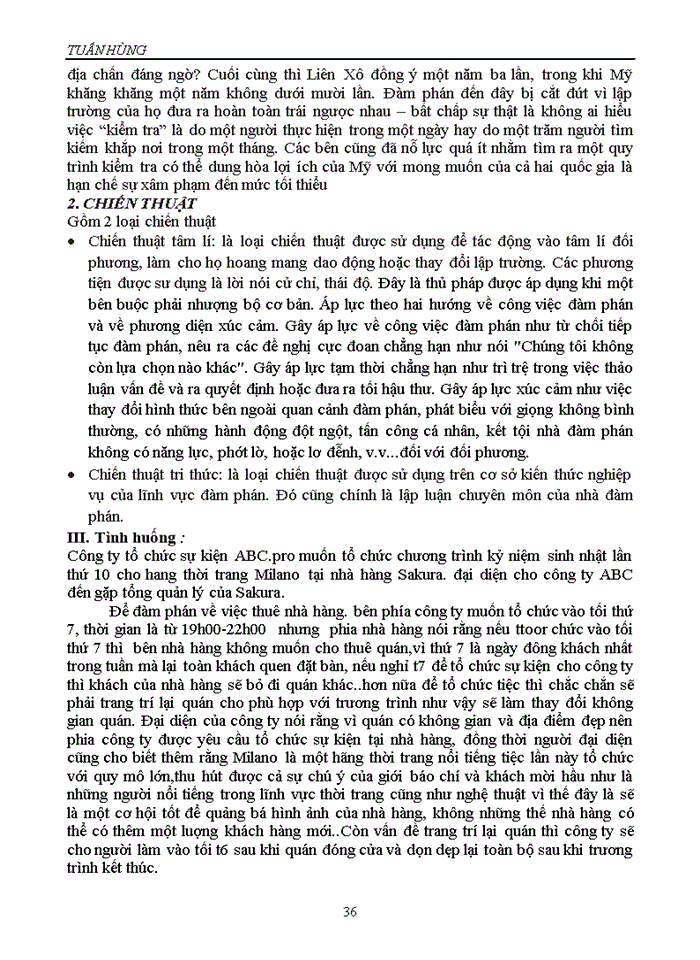 image for page CÂU HỎI LÝ THUYẾN MÔN ĐÀM PHÁN KINH DOANH