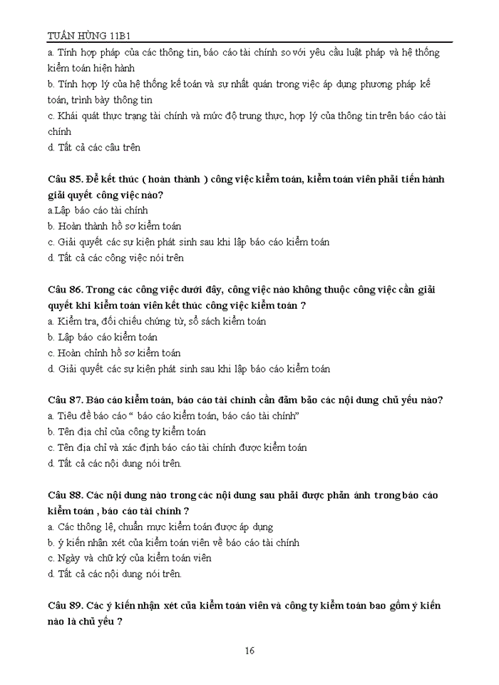 image for page TRẮC NGHIỆM KIỂM TOÁN