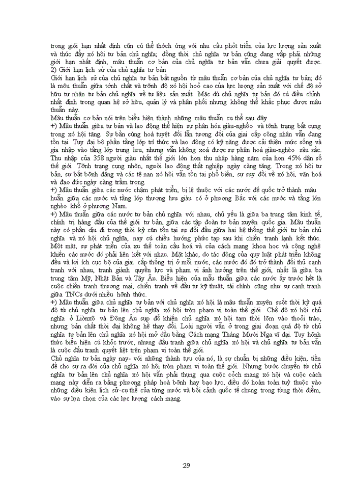 image for page NGUYÊN LÝ MÁC- LÊNIN 25 CÂU HỎI-TRẢ LỜI PHẦN KINH TẾ CHÍNH TRỊ