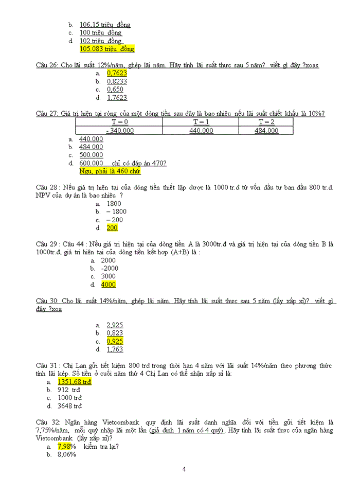 image for page TRẮC NGHIỆM QUẢN TRỊ TÀI CHÍNH DOANH NGHIỆP CÓ ĐÁP ÁN