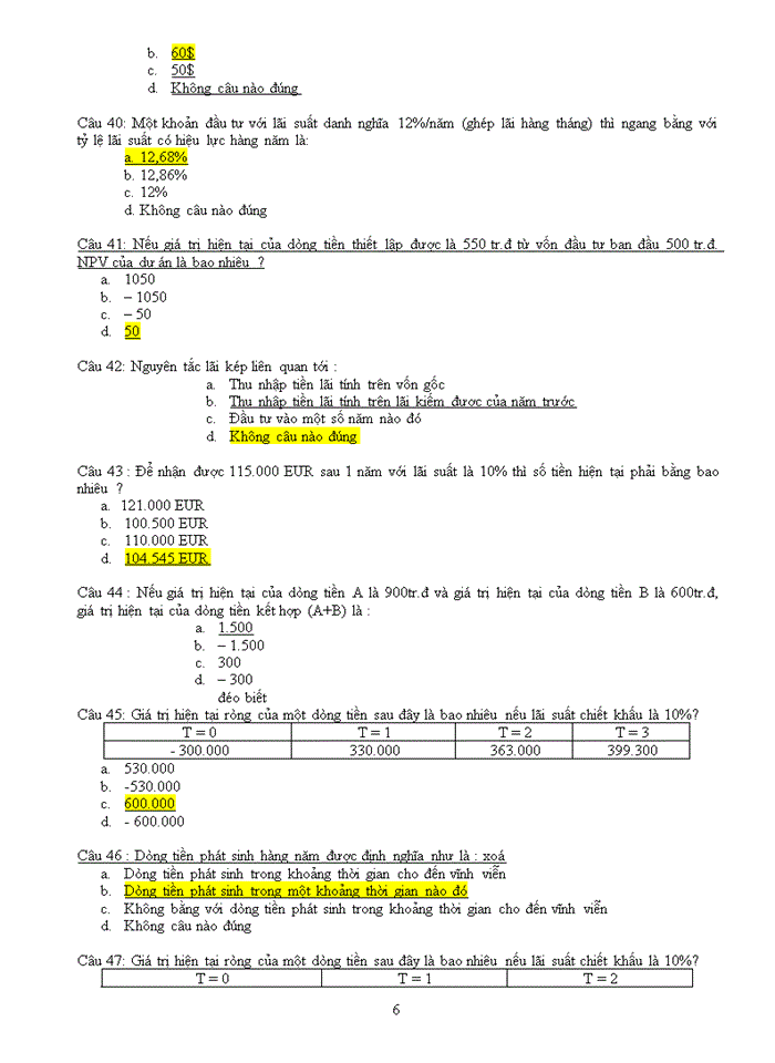 image for page TRẮC NGHIỆM QUẢN TRỊ TÀI CHÍNH DOANH NGHIỆP CÓ ĐÁP ÁN