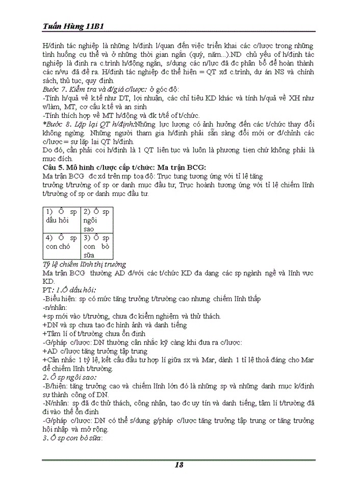 image for page ĐỀ CƯƠNG ÔN THI MÔN QUẢN TRỊ HỌC