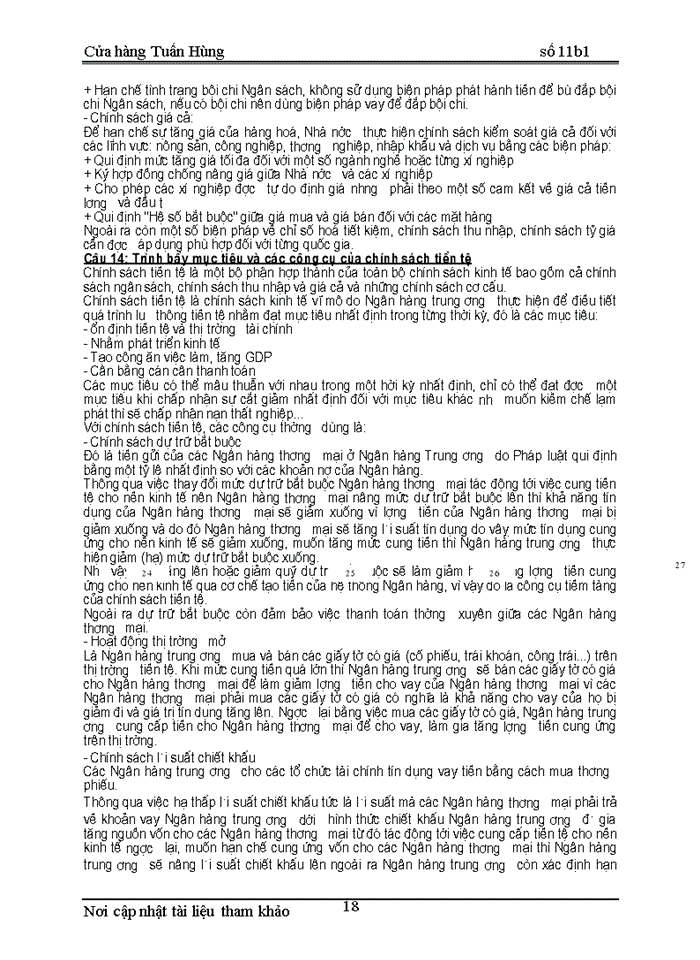 image for page Tài chính tiền tệ