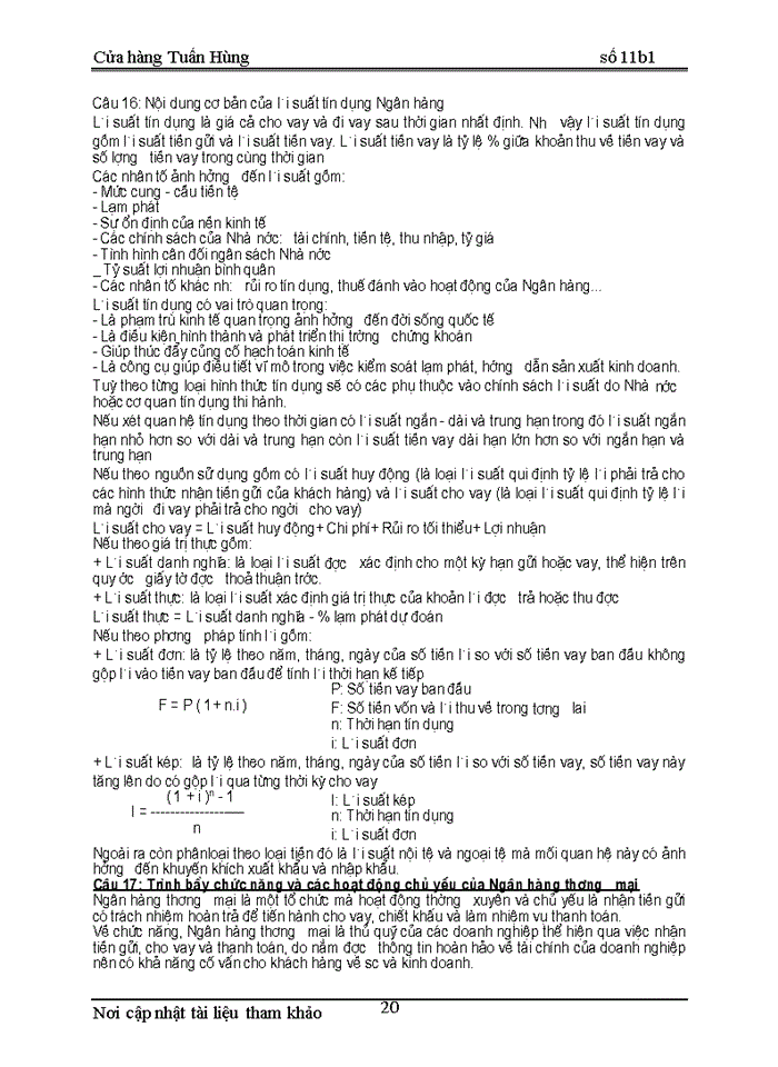 image for page Tài chính tiền tệ