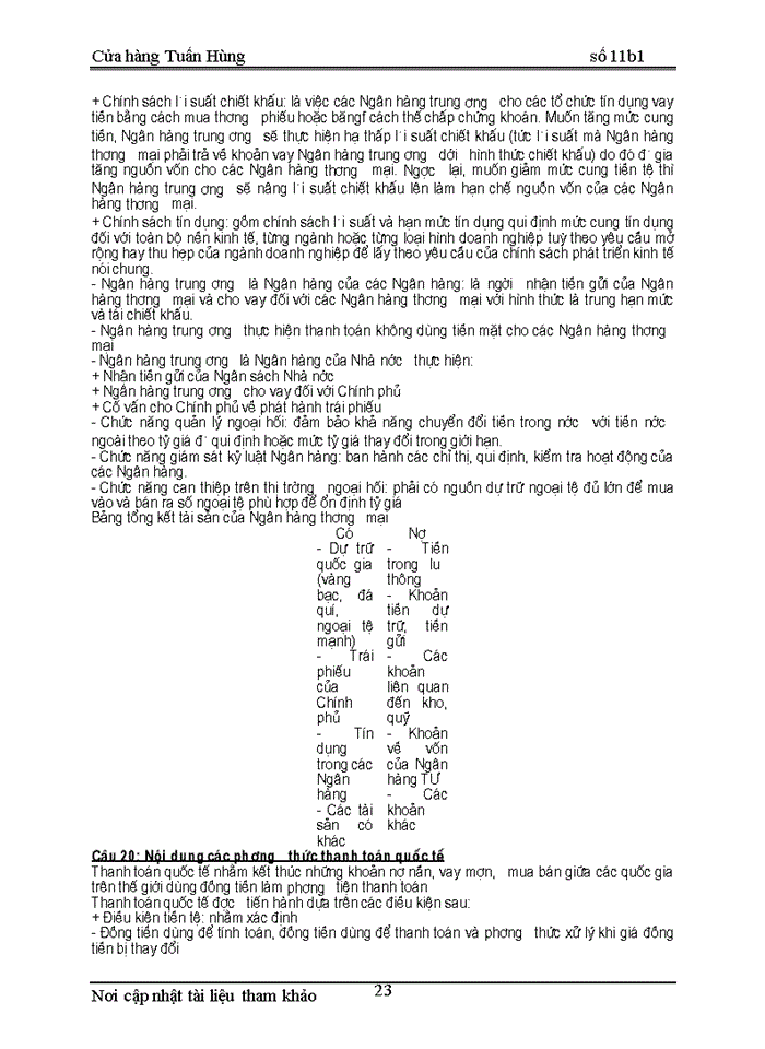 image for page Tài chính tiền tệ