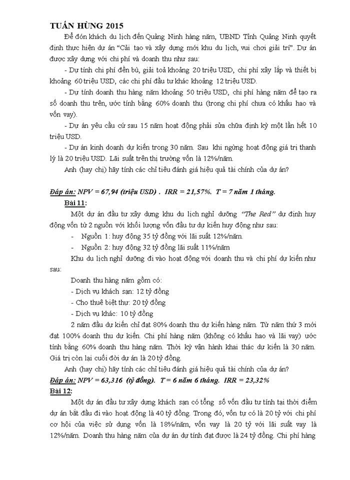 image for page LẬP DỰ ÁN ĐẦU TƯ