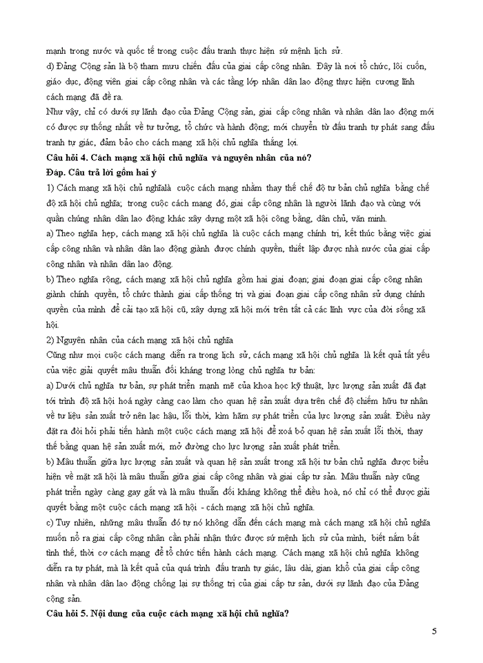 image for page 20 CÂU HỎI-TRẢ LỜI PHẦN CHỦ NGHĨA XÃ HỘI KHOA HỌC