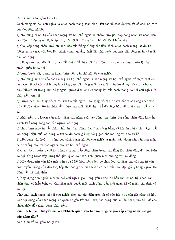 image for page 20 CÂU HỎI-TRẢ LỜI PHẦN CHỦ NGHĨA XÃ HỘI KHOA HỌC