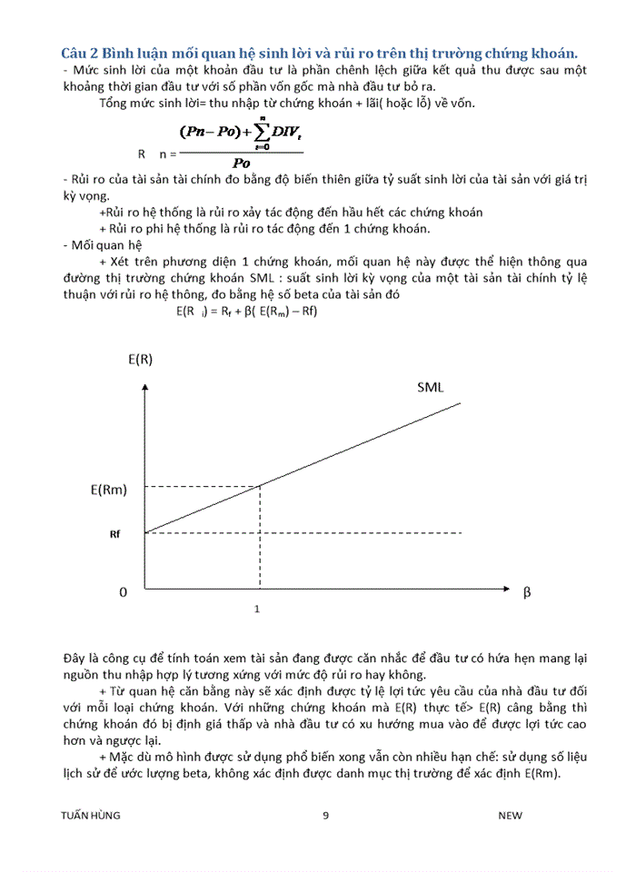 image for page 41 CÂU HỎI LÝ THUYẾT VÀ BÌNH LUẬN VỀ THỊ TRƯỜNG CHỨNG KHOÁN
