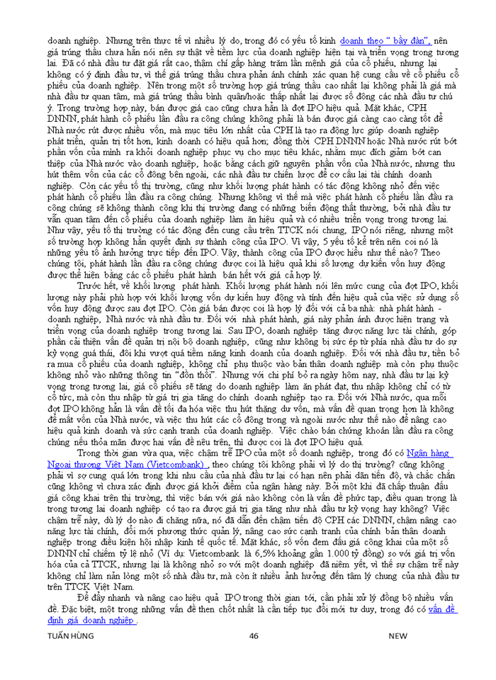 image for page 41 CÂU HỎI LÝ THUYẾT VÀ BÌNH LUẬN VỀ THỊ TRƯỜNG CHỨNG KHOÁN