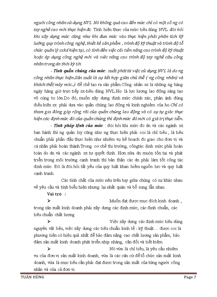 image for page ĐỊNH MỨC KINH TẾ KỸ THUẬT