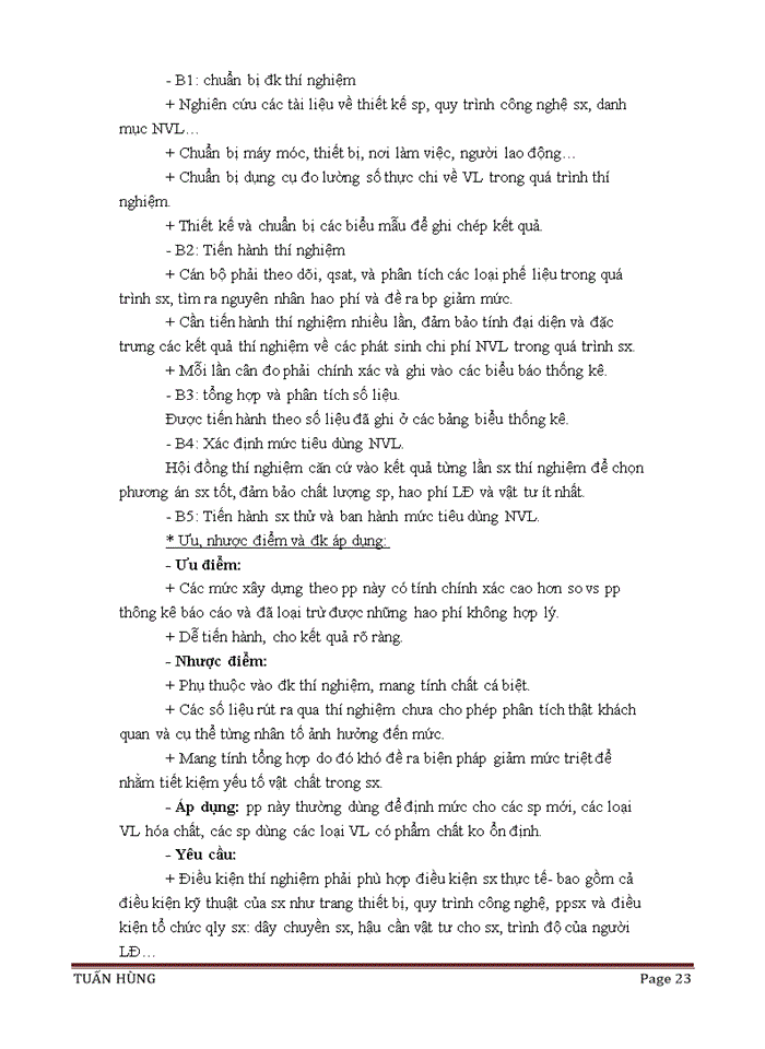 image for page ĐỊNH MỨC KINH TẾ KỸ THUẬT