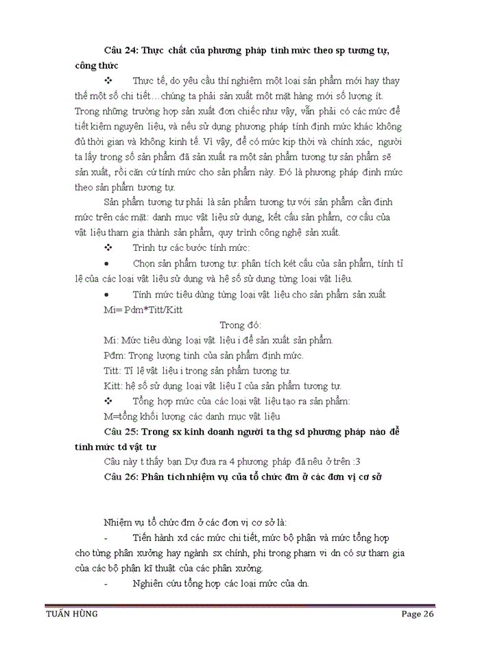 image for page ĐỊNH MỨC KINH TẾ KỸ THUẬT