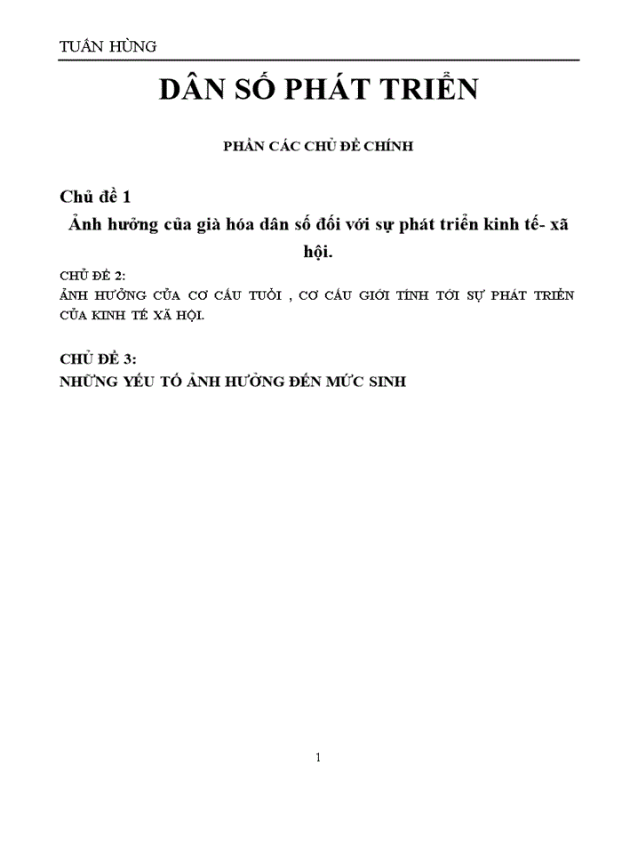 image for page DÂN SỐ PHÁT TRIỂN