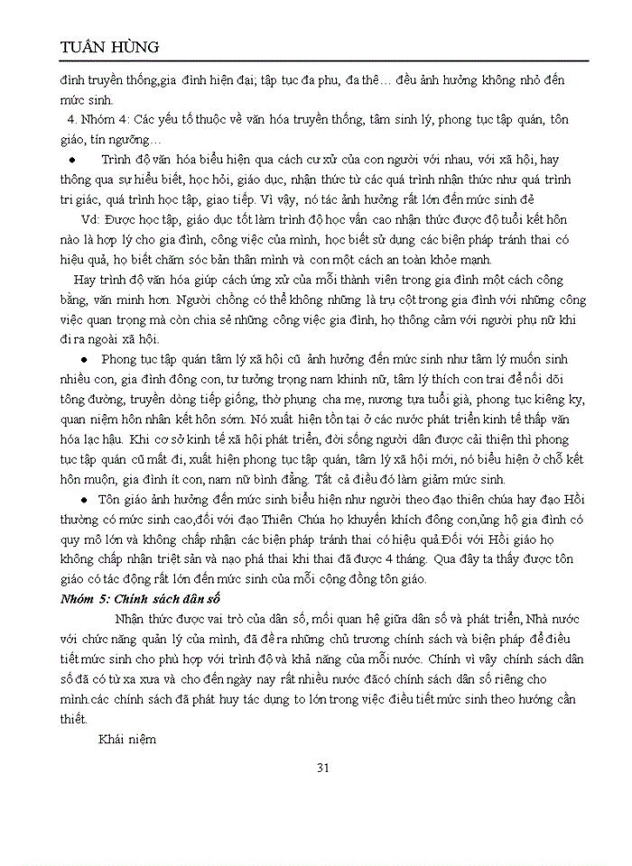 image for page DÂN SỐ PHÁT TRIỂN