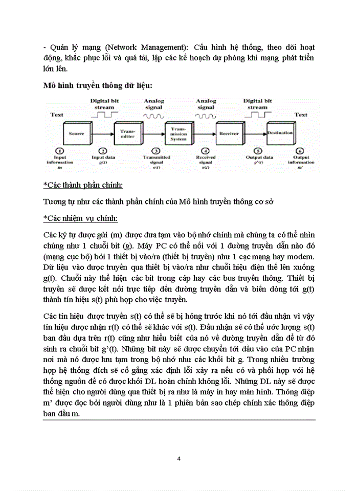 MẠNG TRUYỀN THÔNG