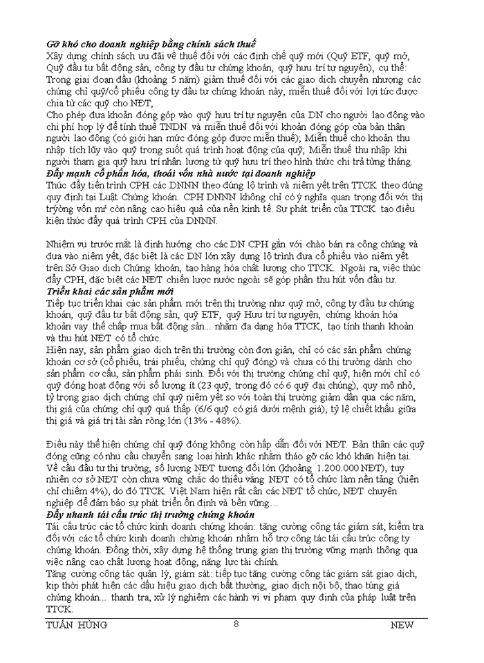 image for page 41 CÂU HỎI LÝ THUYẾT VÀ BÌNH LUẬN VỀ THỊ TRƯỜNG CHỨNG KHOÁN