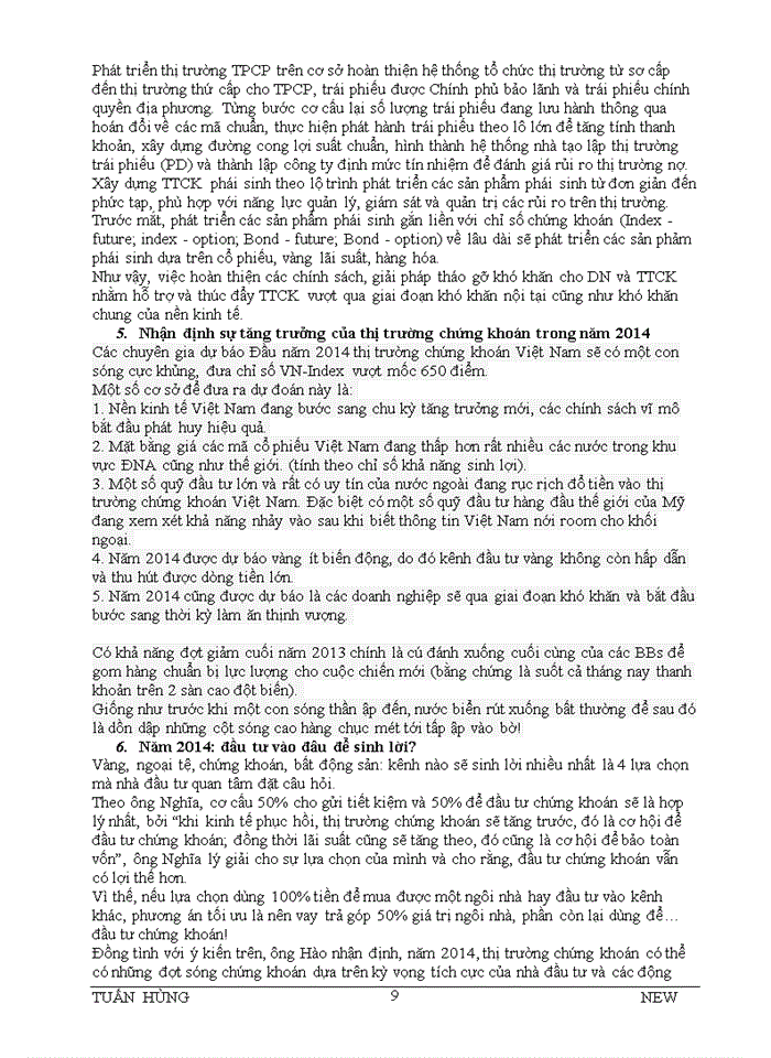 image for page 41 CÂU HỎI LÝ THUYẾT VÀ BÌNH LUẬN VỀ THỊ TRƯỜNG CHỨNG KHOÁN