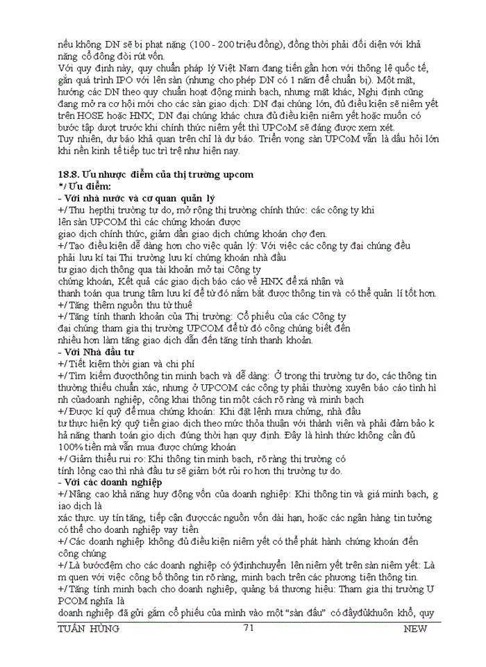 image for page 41 CÂU HỎI LÝ THUYẾT VÀ BÌNH LUẬN VỀ THỊ TRƯỜNG CHỨNG KHOÁN