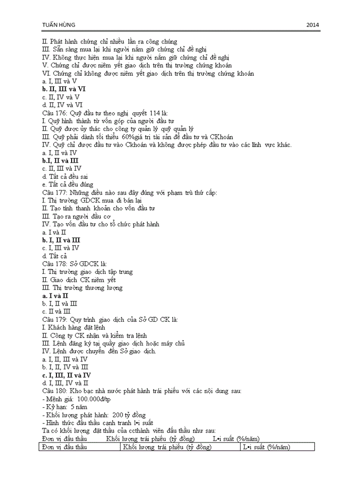image for page 500 CÂU HỎI TRẮC NGHIỆM CƠ BẢN VỀ CHỨNG KHOÁN VÀ THỊ TRƯỜNG CHỨNG KHOÁN