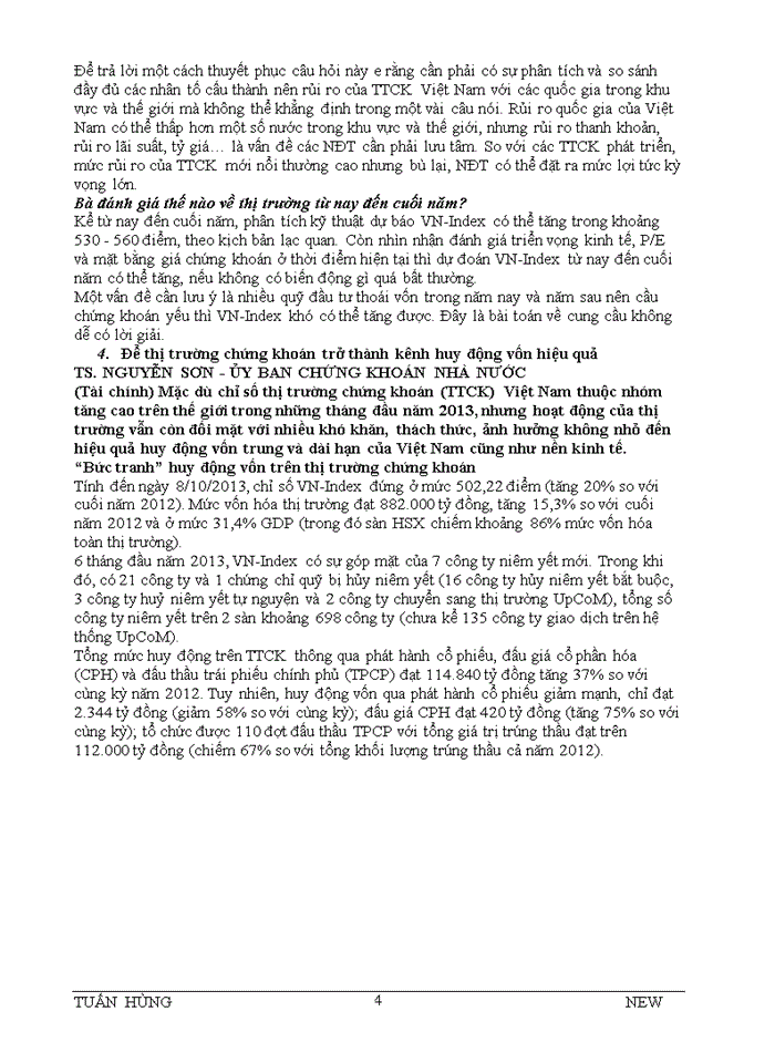 image for page 41 CÂU HỎI LÝ THUYẾT VÀ BÌNH LUẬN VỀ THỊ TRƯỜNG CHỨNG KHOÁN