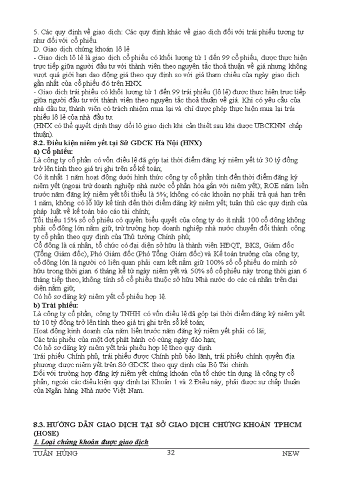 image for page 41 CÂU HỎI LÝ THUYẾT VÀ BÌNH LUẬN VỀ THỊ TRƯỜNG CHỨNG KHOÁN