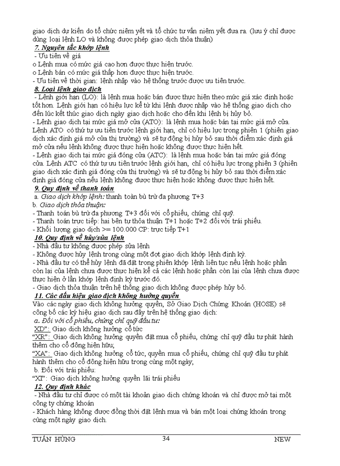 image for page 41 CÂU HỎI LÝ THUYẾT VÀ BÌNH LUẬN VỀ THỊ TRƯỜNG CHỨNG KHOÁN