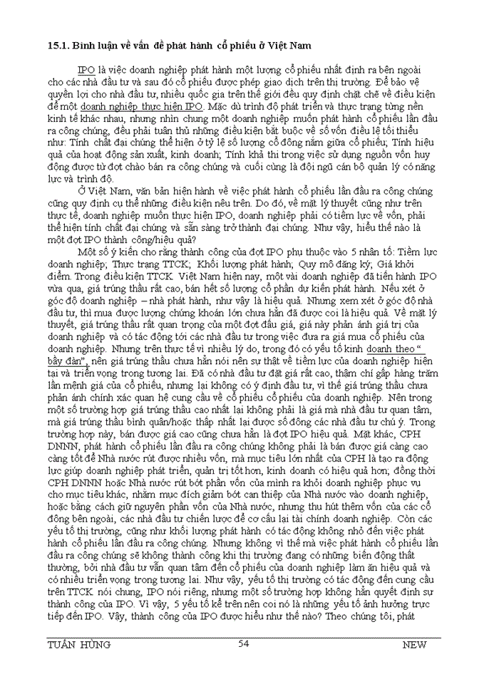 image for page 41 CÂU HỎI LÝ THUYẾT VÀ BÌNH LUẬN VỀ THỊ TRƯỜNG CHỨNG KHOÁN