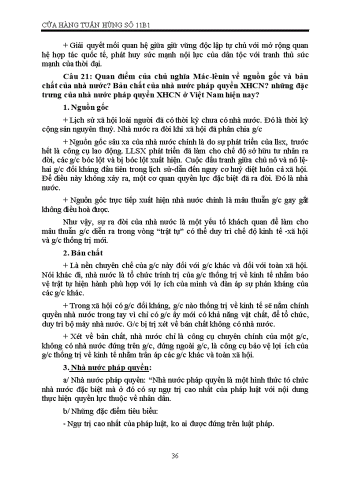 image for page Tài liệu môn nguyên lý - Mác Lênin