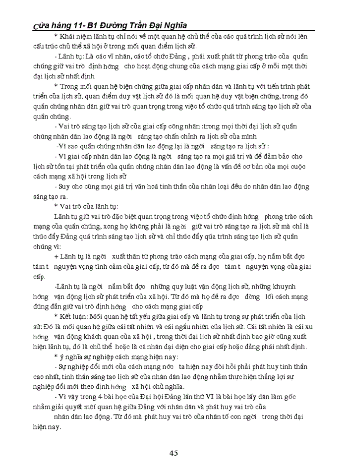 image for page Câu hỏi ôn tập môn triết học - máclênin