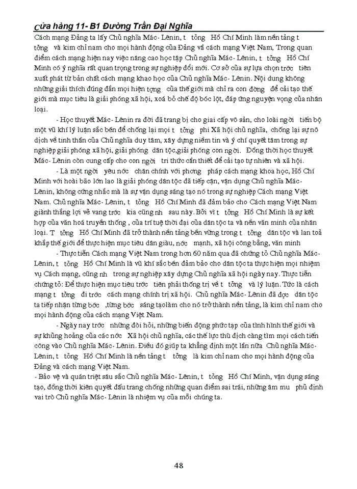 image for page Câu hỏi ôn tập môn triết học - máclênin