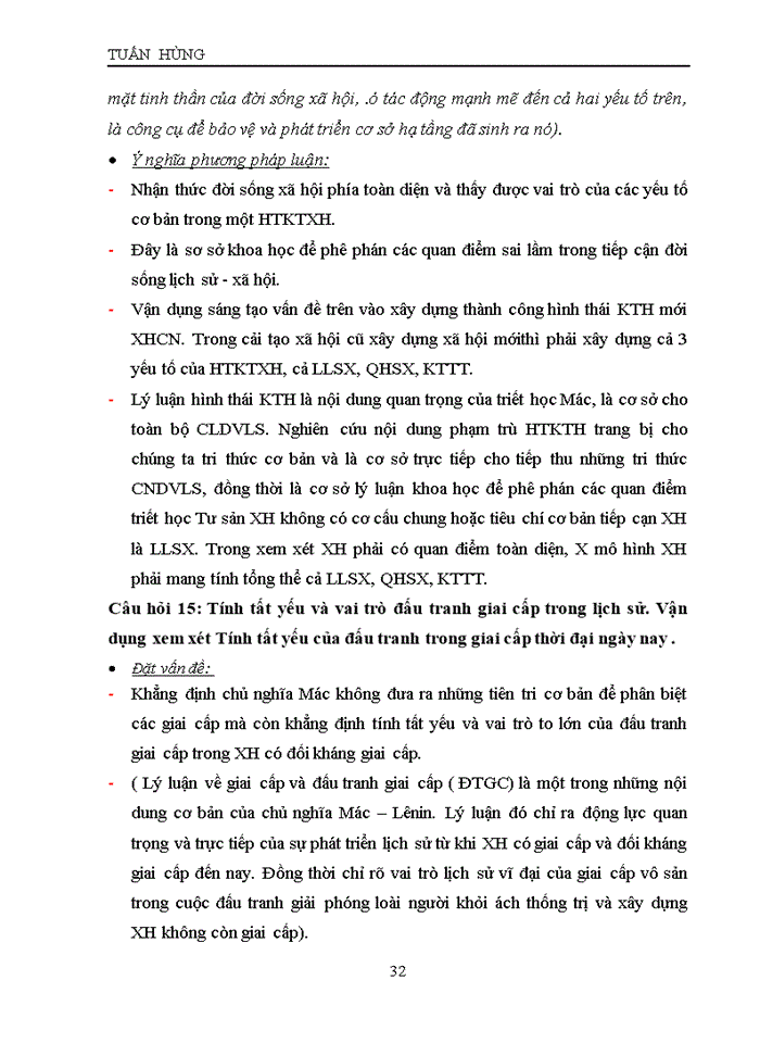 image for page ĐỀ CƯƠNG ÔN THI TRIẾT HỌC