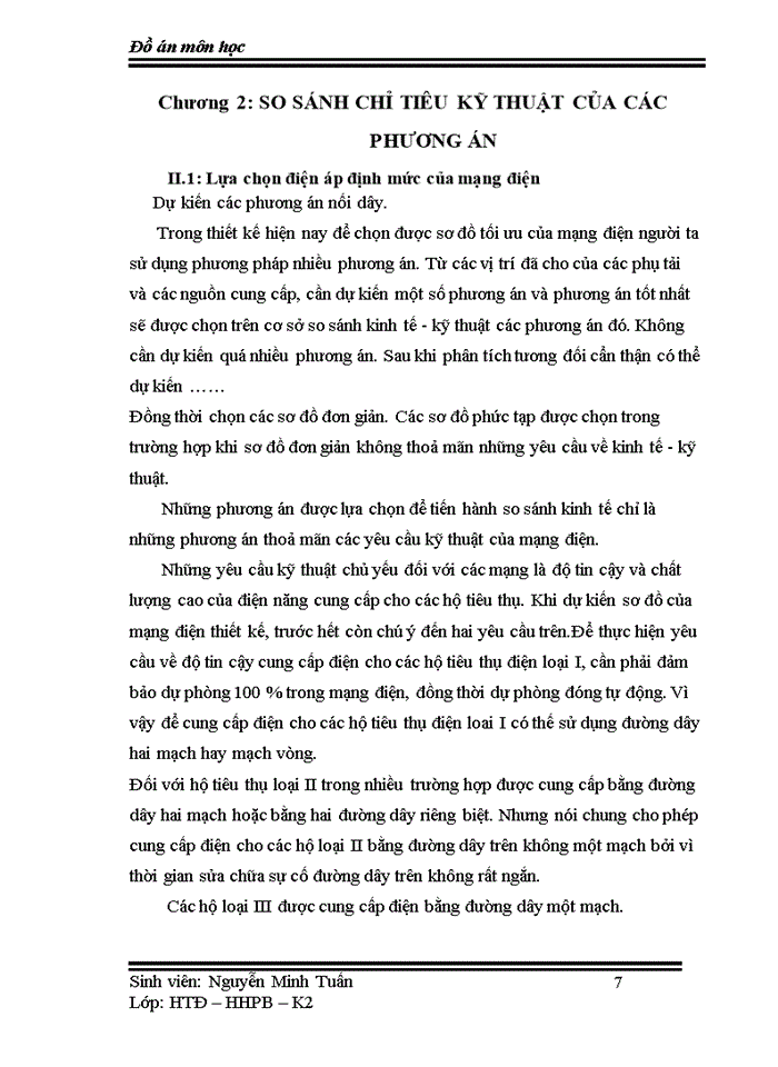 image for page Thiết kế đồ án về mạng lưới điện khu vực