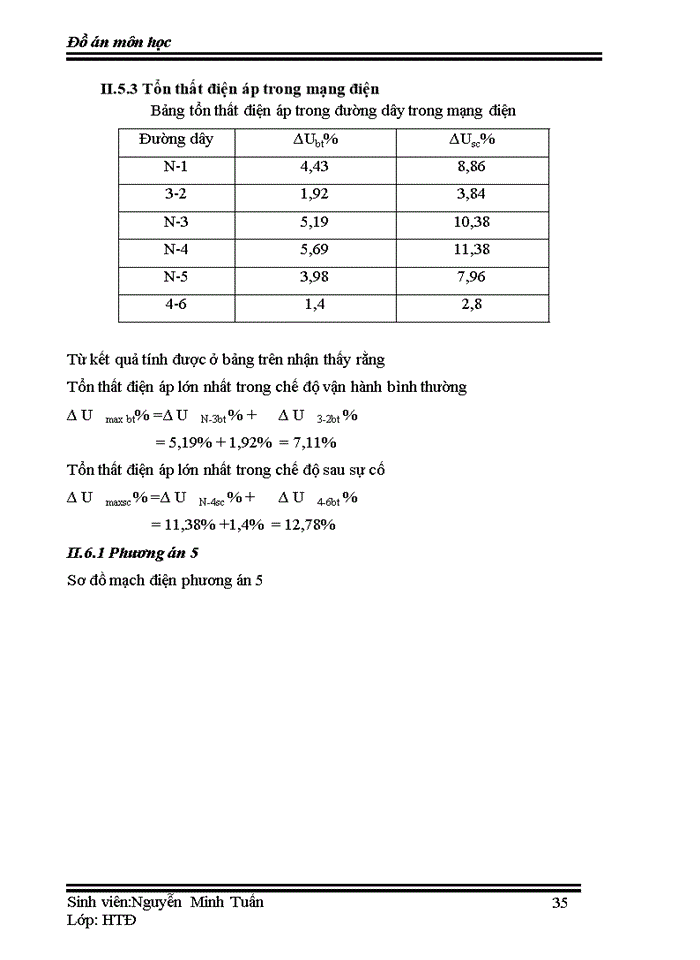 image for page Thiết kế đồ án về mạng lưới điện khu vực