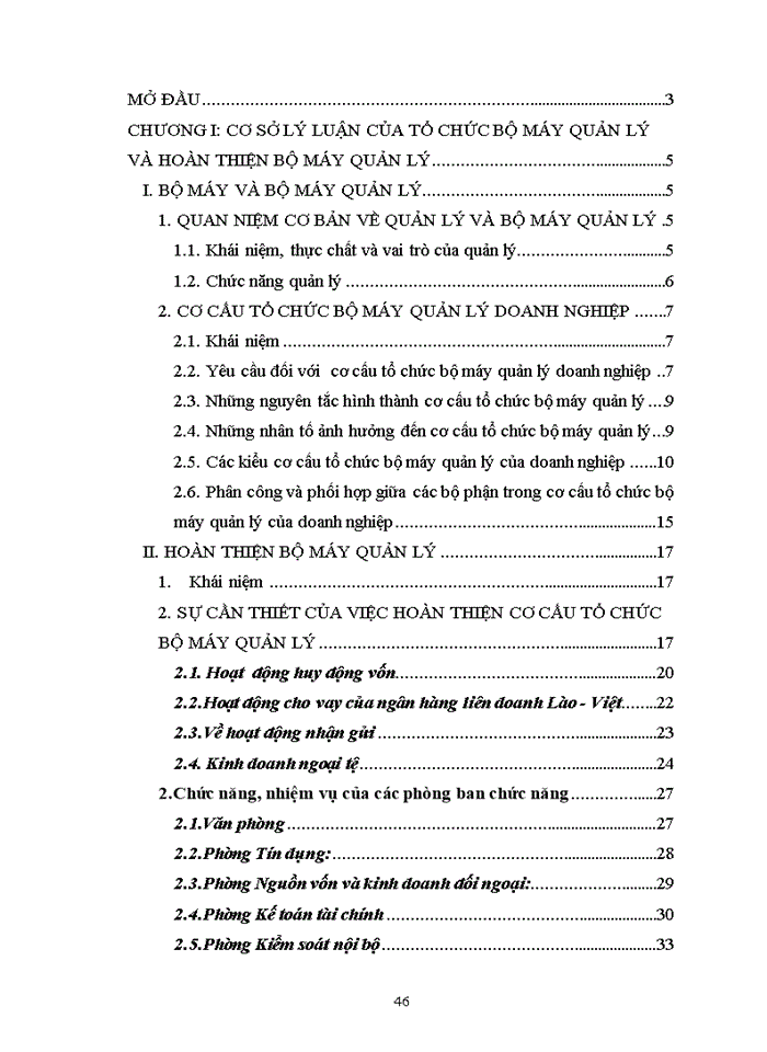 image for page Giải pháp hoàn thiện bộ máy quản lý tại ngân hàng Lào Việt chi nhánh Hà Nội