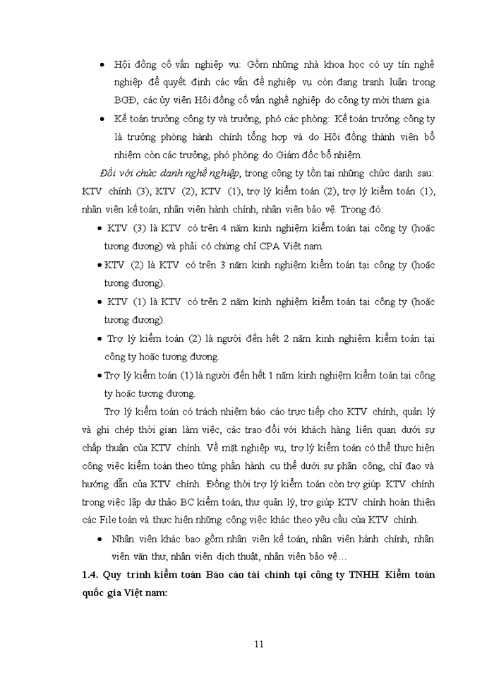 image for page Vận dụng thủ tục phân tích trong kiểm toán Báo cáo tài chính do công ty Trách nhiệm hữu hạn Kiểm toán quốc gia Việt nam thực hiện