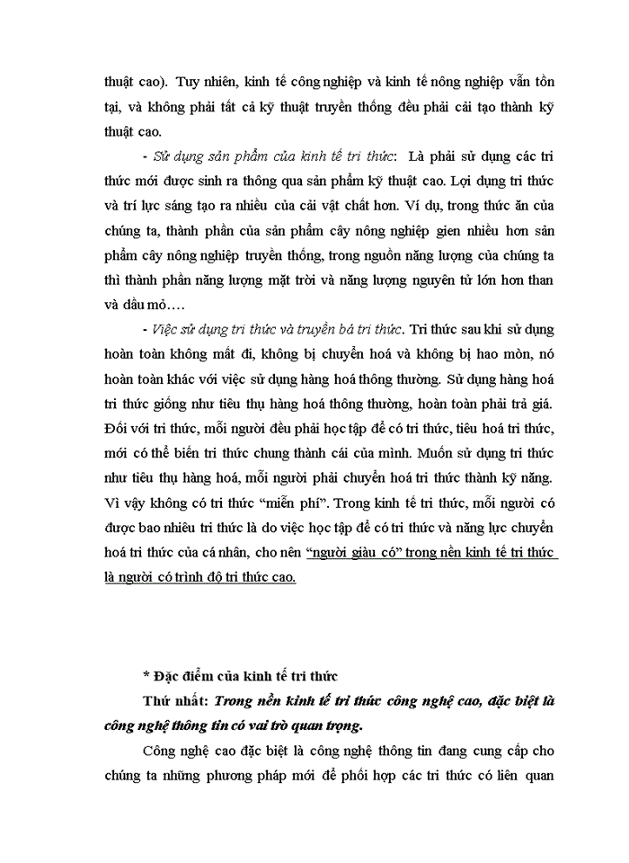 image for page Vai trò của công nghệ thông tin đối với sự hình thành và phát triển kinh tế tri thức ở Việt Nam