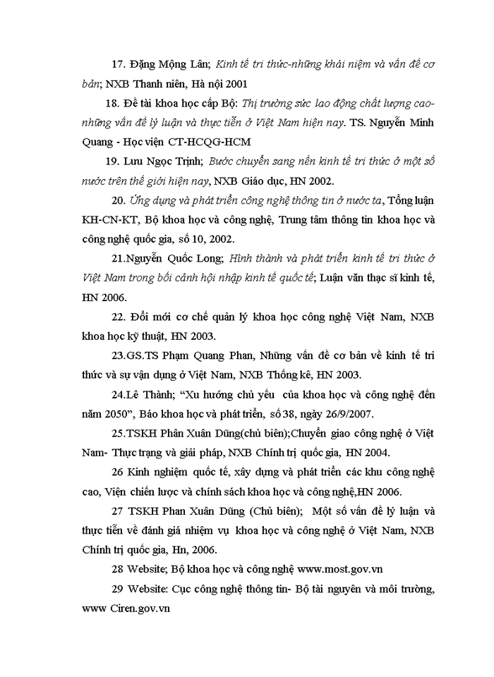image for page Vai trò của công nghệ thông tin đối với sự hình thành và phát triển kinh tế tri thức ở Việt Nam