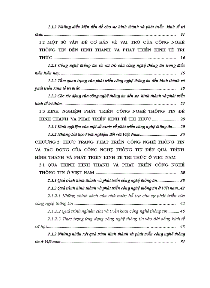 image for page Vai trò của công nghệ thông tin đối với sự hình thành và phát triển kinh tế tri thức ở Việt Nam