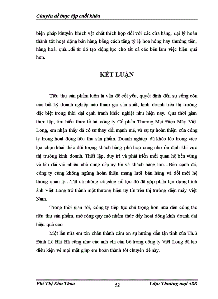 image for page Giải pháp thúc đẩy bán hàng gia dụng điện tử điện lạnh của công ty Cổ phần Thương Mại Điện Máy Việt Long