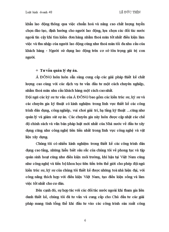 image for page Báo cáo Công ty Cổ phần ĐẦU TƯ XÂY DỰNG QUỐC TẾ Á ĐÔNG