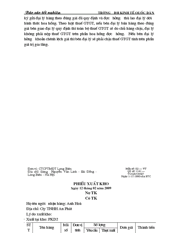 image for page Hoàn thiện kế toán Bán hàng và xác định kết quả kinh doanh cuả Công ty cổ phần thương mại đầu tư Long Biên