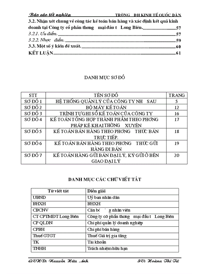 image for page Hoàn thiện kế toán Bán hàng và xác định kết quả kinh doanh cuả Công ty cổ phần thương mại đầu tư Long Biên