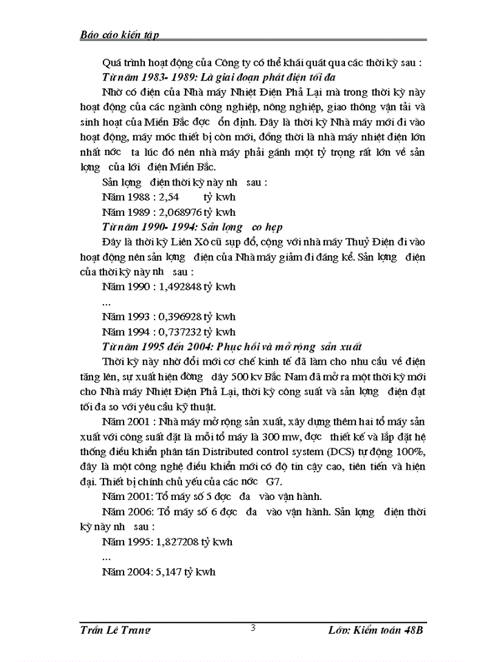 image for page Báo cáo Tổng quan về Công ty Cổ phần nhiệt điện Phả Lại