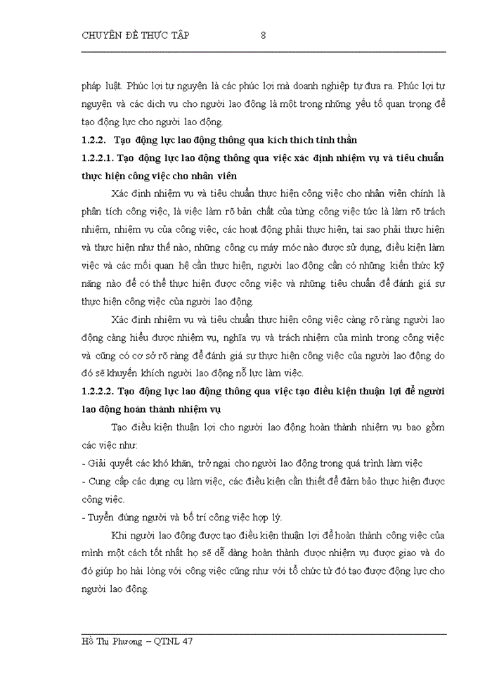 image for page Hoàn thiện công tác tạo động lực cho người lao động tại Công ty cổ phần xi măng Hoàng Mai