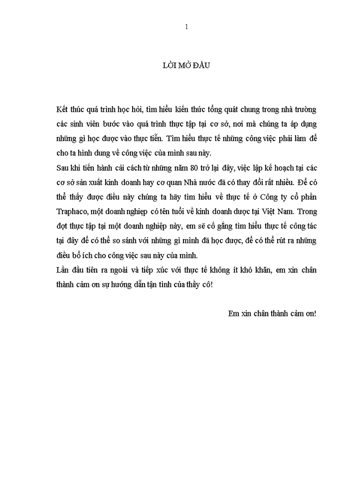 image for page Báo cáo KHÁI QUÁT CHUNG VỀ CÔNG TY CỔ PHẦN TRAPHACO