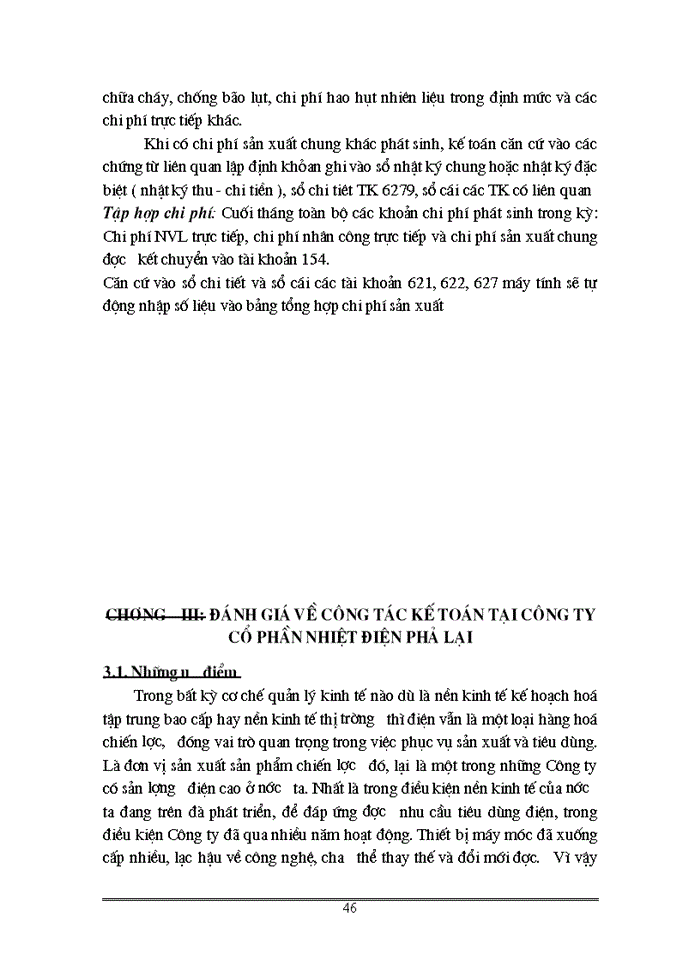 image for page Báo cáo tổng hợp Tổng quan về công ty cổ phần nhiệt điện Phả Lại