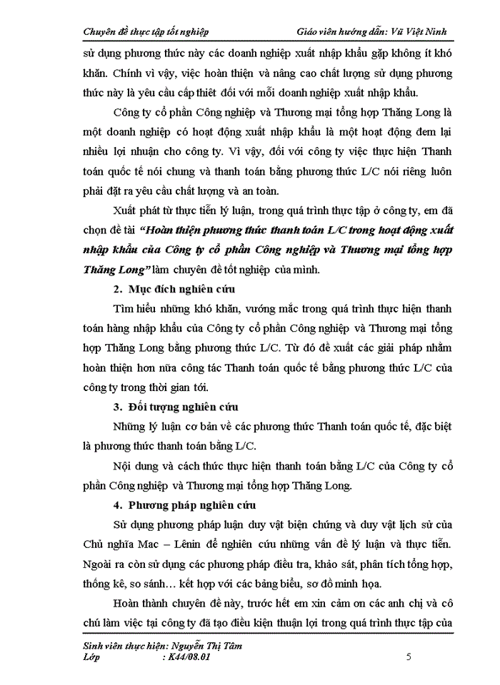 image for page Hoàn thiện phương thức thanh toán L C trong hoạt động xuất nhập khẩu của Công ty cổ phần Công nghiệp và Thương mại tổng hợp Thăng Long