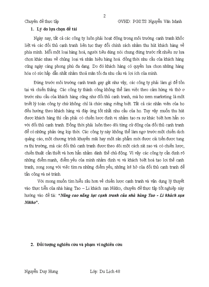 image for page NÂNG CAO NĂNG LỰC CẠNH TRANH CỦA NHÀ HÀNG TAO LI KHÁCH SẠN NIKKO
