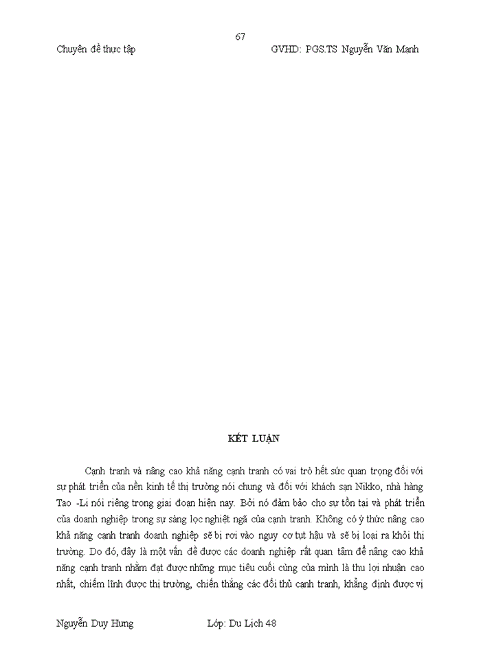 image for page NÂNG CAO NĂNG LỰC CẠNH TRANH CỦA NHÀ HÀNG TAO LI KHÁCH SẠN NIKKO